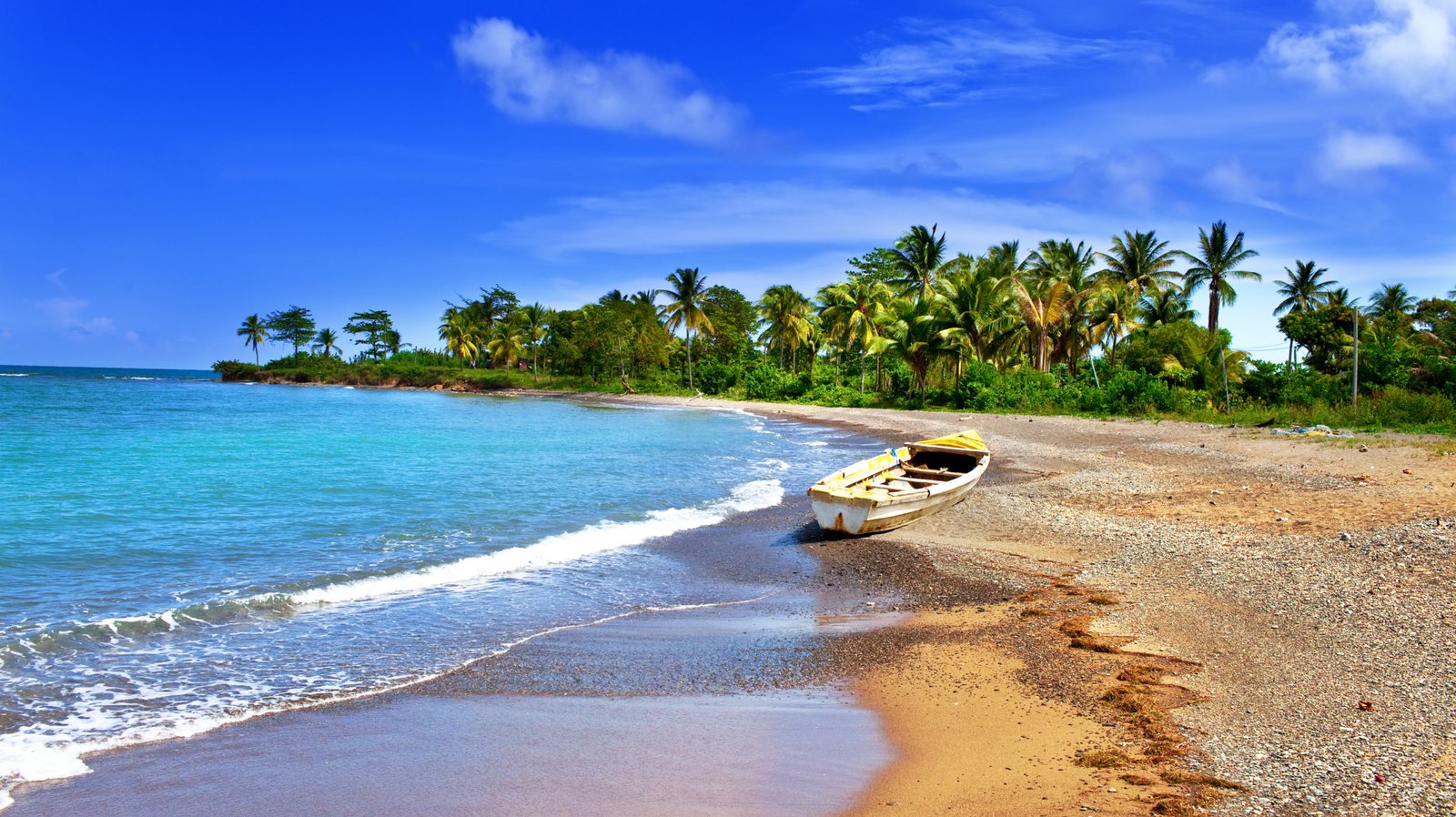 Jamaican beach, perfect place to relax