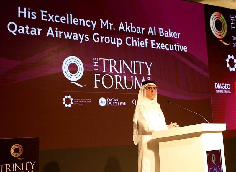 Qatar Airways Group Welcomes Industry Leaders to the 2019 Trinity Forum 4