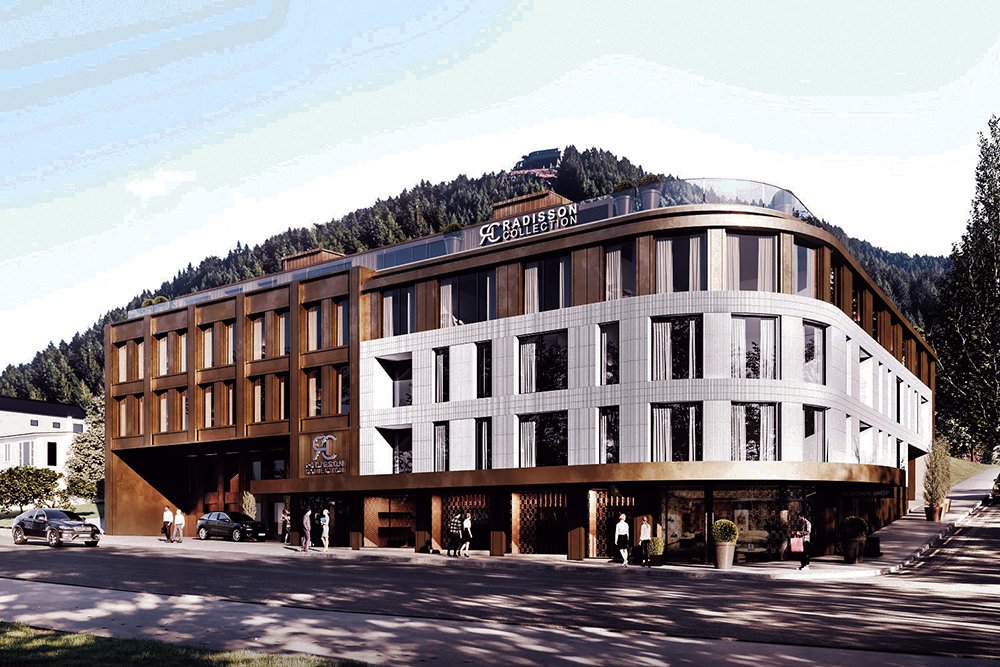 Radisson Collection Hotel Queenstown - Rendering of hotel exterior