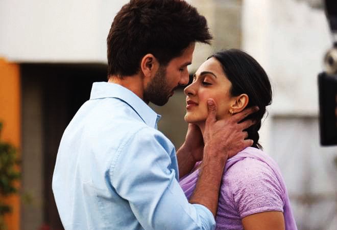 Shahid Kapoor and Kiara in Kabir Singh