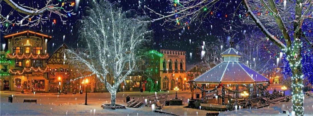 winter night in Washington DC